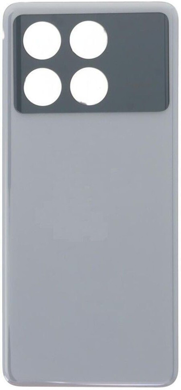 SPAREWARE REDMI Poco X6 Pro -Black (WITH ALL LOGO) Back Panel(Black)