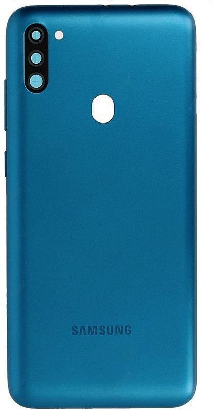AABLUE ENTERPRISES Samsung Galaxy M11 back panel Samsung Galaxy M11 Back Panel(Blue)