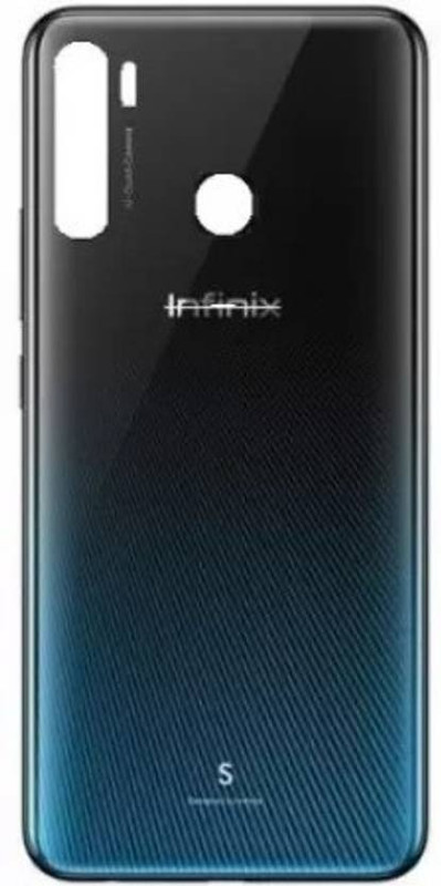 SRaccessories Infinix S5 (X652) Back Panel(Quetzal Cyan)