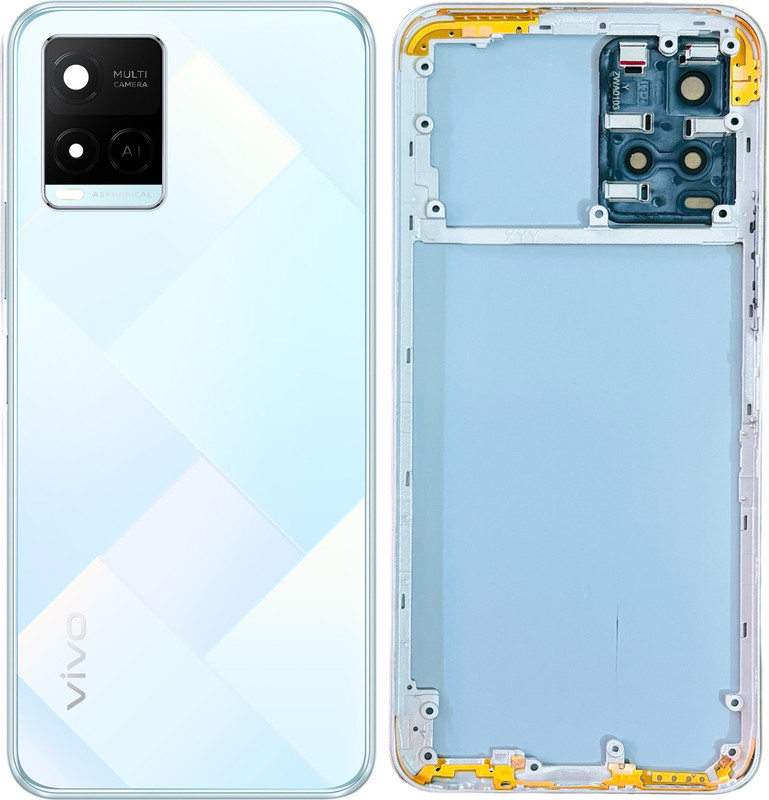 Unique4Ever Vivo Y21A (Housing Body) with Middle Ring Full Panel(Diamond Glow)