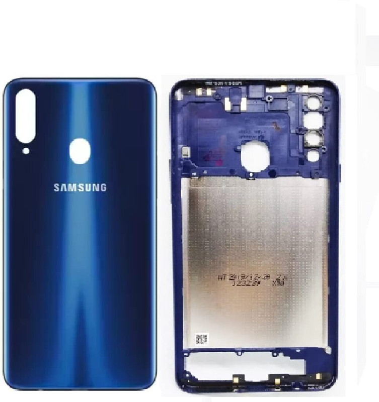 SPAREWARE SAMSUNG Galaxy A20S - Blue (MIDDLE RING + PANEL) Back Panel(Blue)