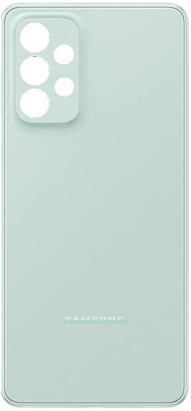 Sandreezz Samsung Galaxy A73 (5G) (with Proper Logo) Back Panel(Awesome Mint)
