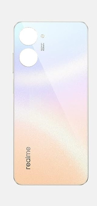 Farcry REALME 10 WITH PROPER LOGO Back Panel(CLASH WHITE)
