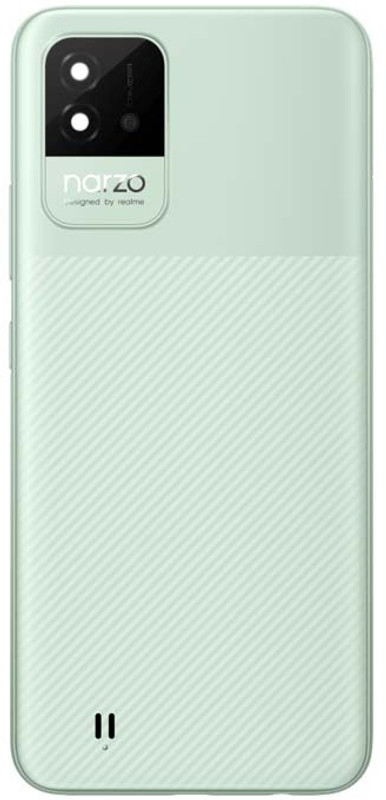 Unique4Ever Realme C25 With Side Volume & Power Buttons Camera Lens Back Panel(Water Grey)