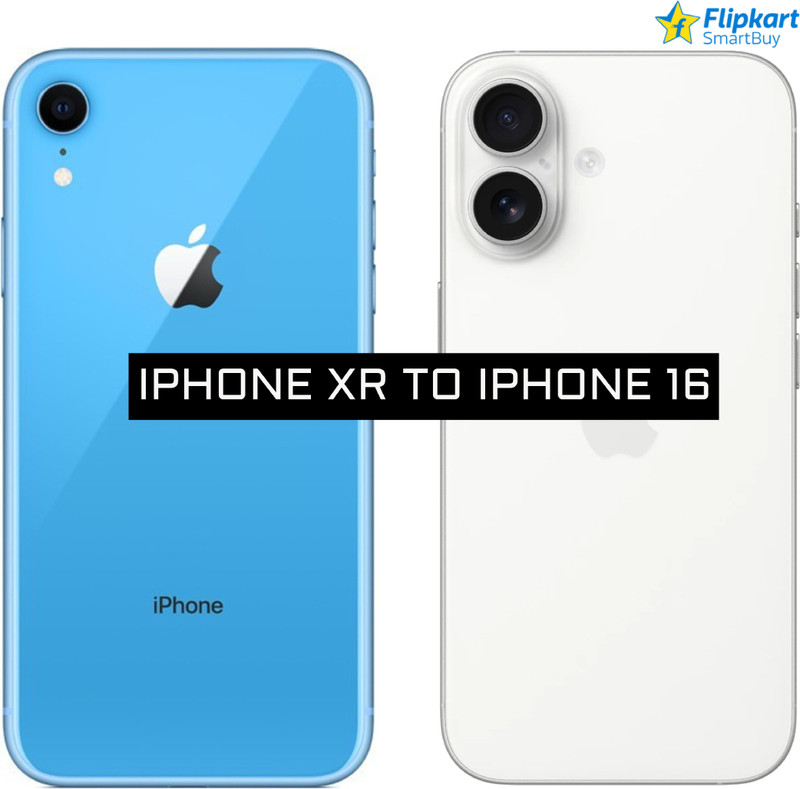 Flipkart SmartBuy Apple iPhone XR To iPhone 16 Converter Kit (Housing Body) Full Panel(White)