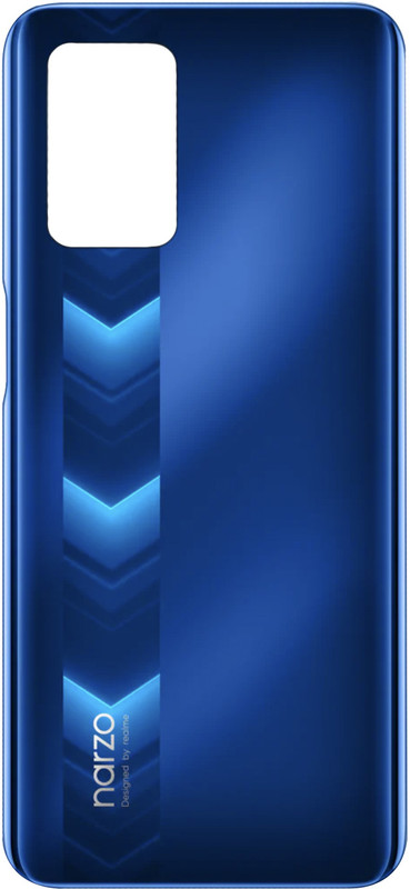 Purplesavvy REALME NARZO 30 4G BLUE PANEL Back Panel(RACING BLUE)