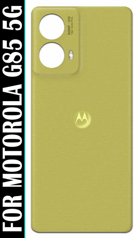 Safa Motorola G85 5G Back Panel(Olive Green)
