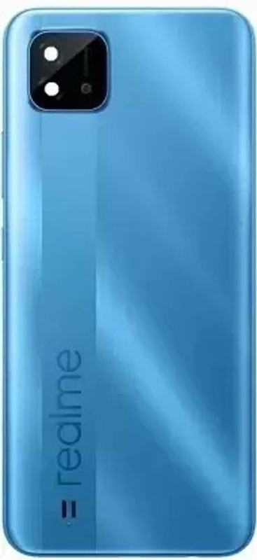 pimbel REALME (with Proper Logo) C11 2021 Back Panel(BLUE)