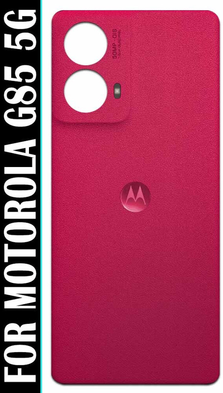 Safa Motorola G85 5G Back Panel(Viva Magenta)