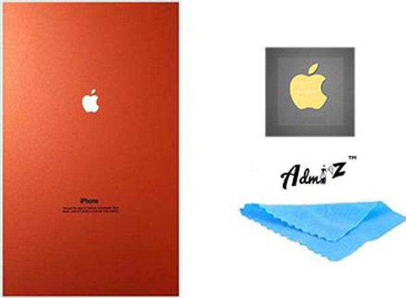 Sharp beak Android to iphone Converter Angry red Glossy Skin With 1 gold Logo , cloth Mobile Skin(Red)