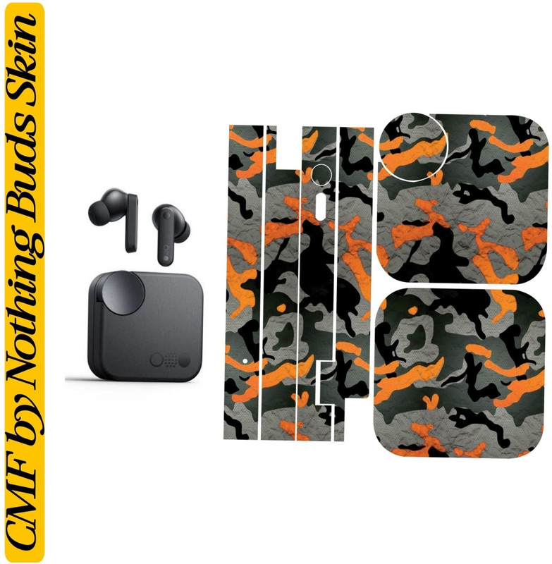 Flipkart SmartBuy CMF by nothing bud skin sticker super matte finish_302 Mobile Skin(Multicolor)
