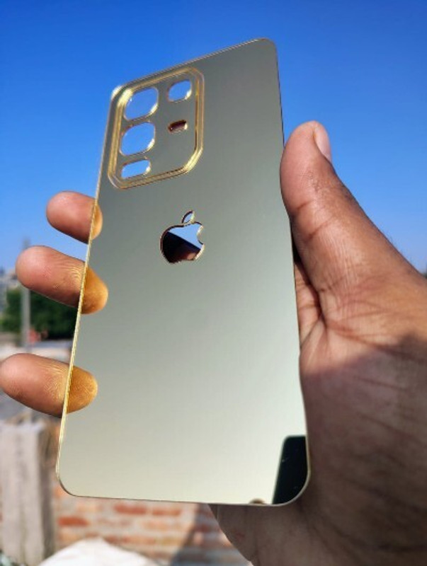 MOKPLZ INFINIX NOTE 50X GOLDEN MIRROR BACK PANEL Mobile Skin(GOLDEN)