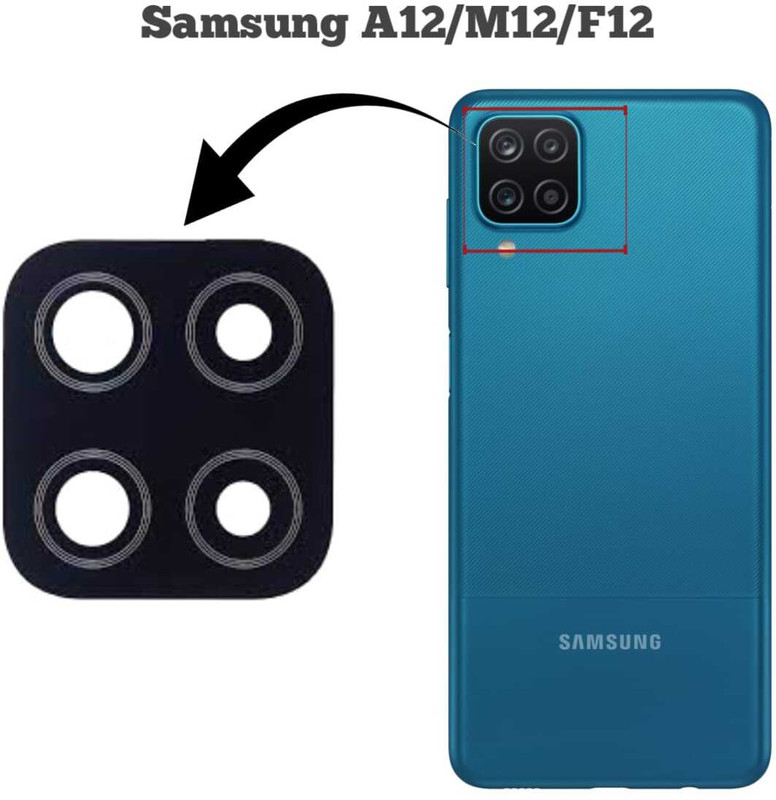 A R Enterprise SAMSUNG A12/M12/F12 SAMSUNG A12/M12/F12 Camera Lens Glass