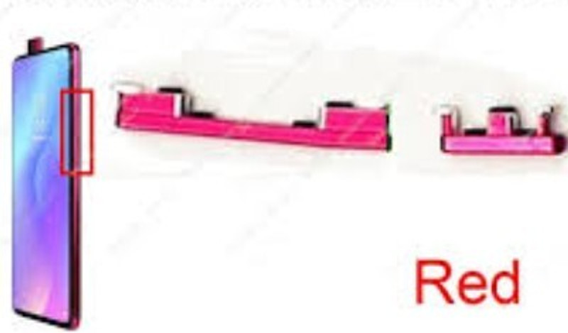 imbi Side Key K20-Blue Redmi K20, Redmi K20 Pro Power ON/OFF Button