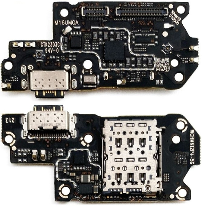 Sandreezz (M22101316UGCBD) Redmi Note 12 Pro Plus 5G (Charging CC patta Charging Flex Board) Charging PCB Complete Flex