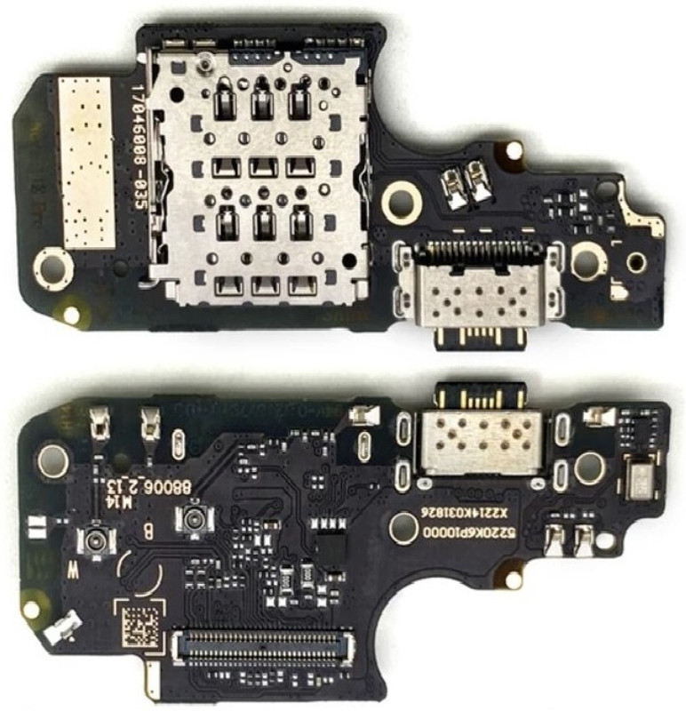 KezeMize (21091116I) Xiaomi Redmi Note 11 Pro 5G [100% OG](Charging CC Patta Charging Flex Board) Charging PCB Complete Flex
