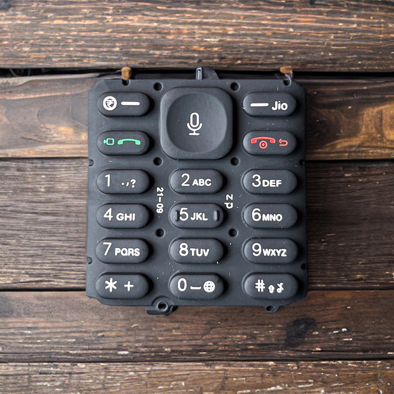 Tusail Original Rubber Keypad For Lyf Jio F320 Home Button