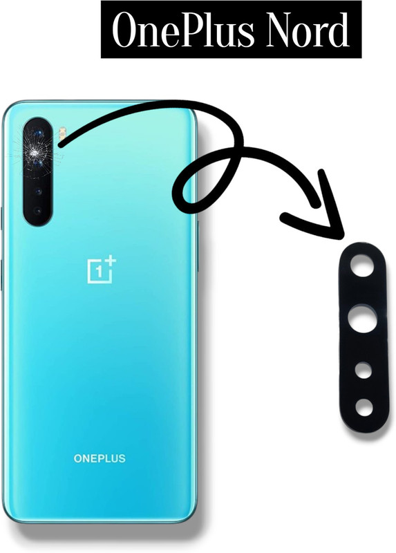A R Enterprise AC2001 OnePlus Nord Camera Lens Glass