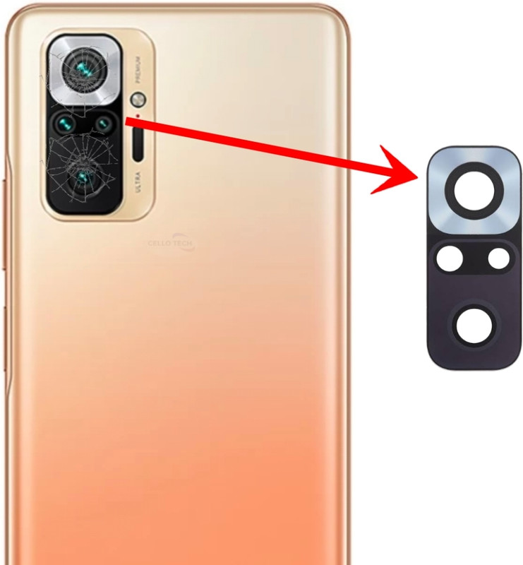 CELLO TECH F03 Original Camera Glass For Mi Redmi Note 10T, Mi Redmi Note 10 5G Camera Lens Glass