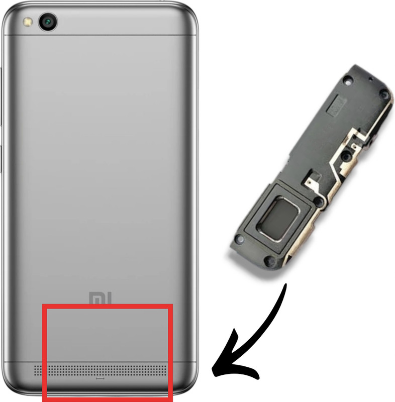 CELLO TECH MCI3B RINGER WITH FRAME MI REDMI 5A / REDMI 6A Loud Speaker