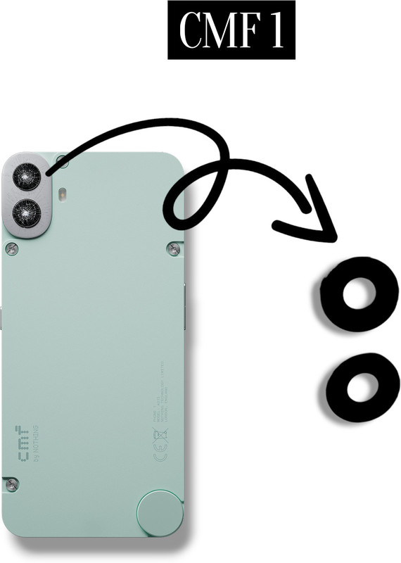 A R Enterprise A015 CMF Phone 1 5G Camera Lens Glass