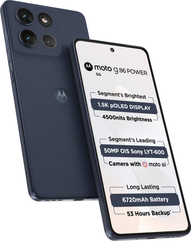 MOTOROLA G86 Power 5G (Pantone Spellbound, 128 GB)(8 GB RAM)