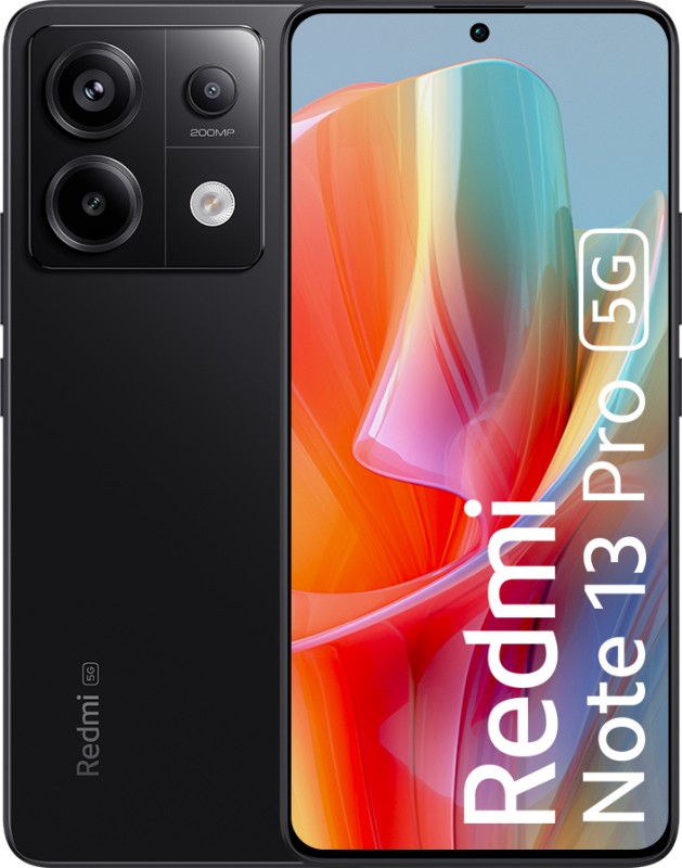 REDMI Note 13 Pro 5G (Midnight Black, 128 GB)(8 GB RAM)