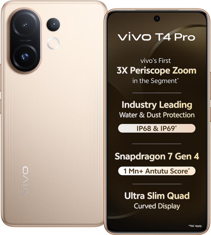 vivo T4 Pro 5G (Blaze Gold, 128 GB)(8 GB RAM)