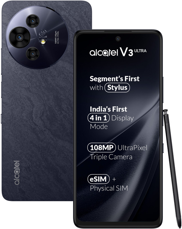 Alcatel V3 Ultra 5G (Hyper Blue, 128 GB)(6 GB RAM)