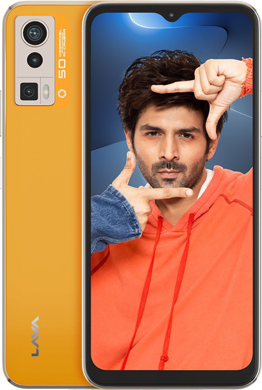 LAVA Blaze Pro (Glass Orange, 64 GB)(4 GB RAM)