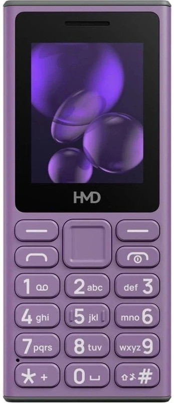 hmd 105 Dual Sim Keypad Phone with Built-in UPI App, Wireless FM Radio(Blue)