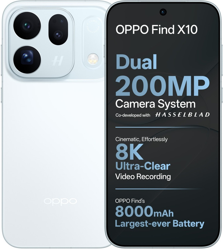 OPPO Find X10 (Glacier Blue, 256 GB)(12 GB RAM)