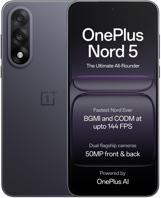OnePlus Nord 5 5G (Phantom Grey, 512 GB)(12 GB RAM)