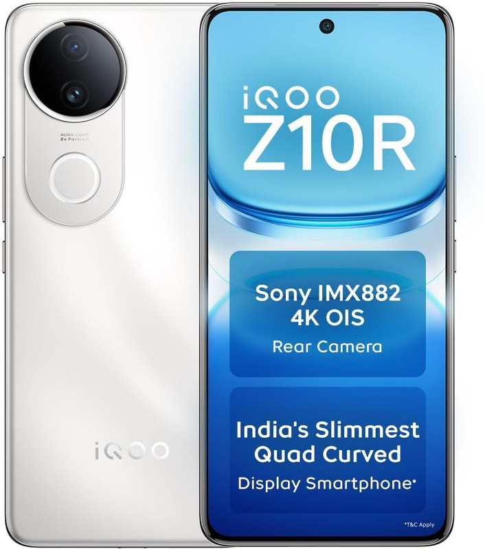 IQOO Z10R 5G (Moonstone, 256 GB)(8 GB RAM)