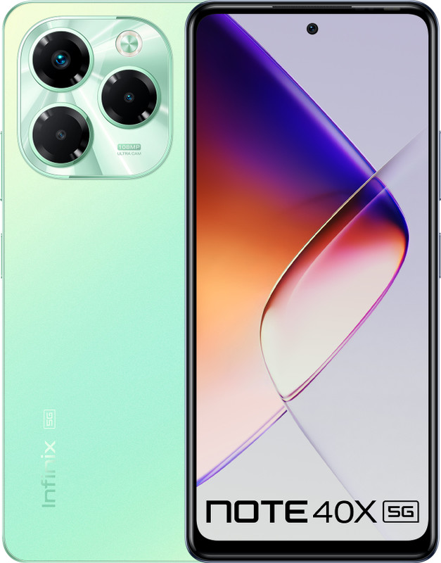 Infinix Note 40X 5G (Lime Green, 256 GB)(12 GB RAM)