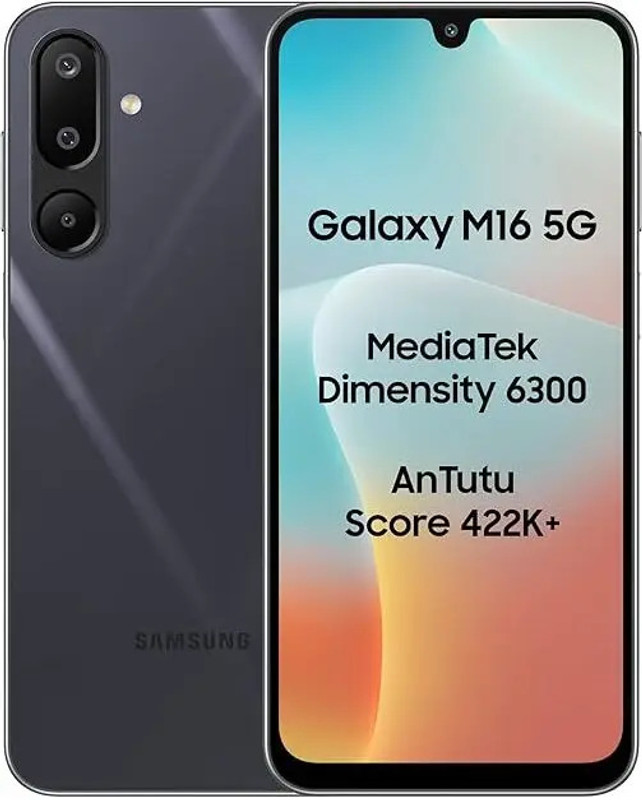 Samsung SamsungGalaxyM16 (Thunder Black, 128 GB)(4 GB RAM)
