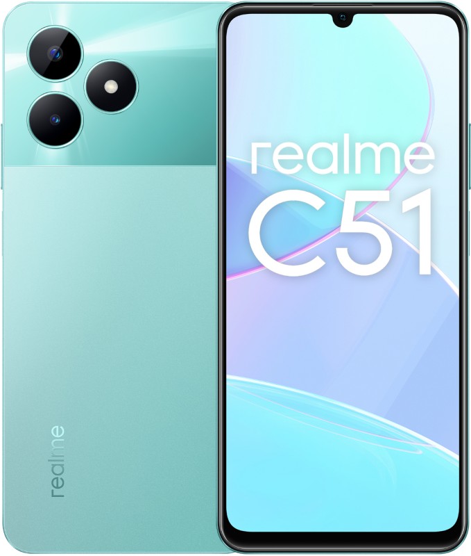 realme C51 (Mint Green, 128 GB)(4 GB RAM)