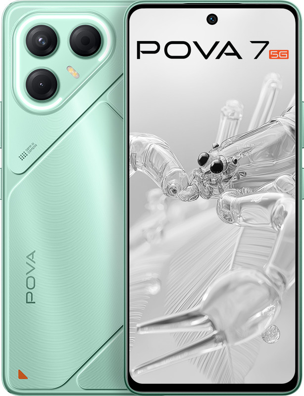 Tecno Pova 7 5G (Oasis Green, 256 GB)(8 GB RAM)