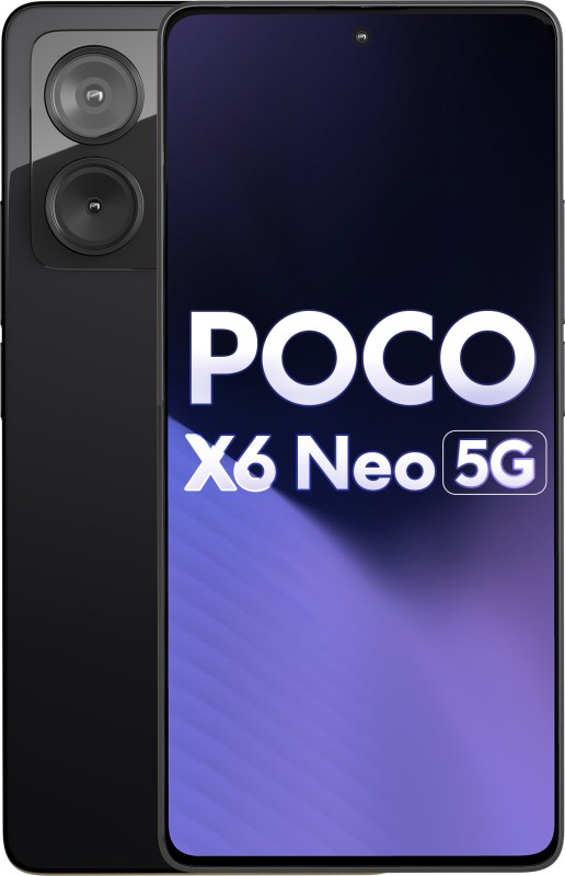 POCO X6 Neo 5G (Astral Black, 128 GB)(8 GB RAM)