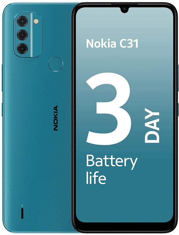 Nokia C31 Plus (4GB RAM, 64GB, Charcoal Black)