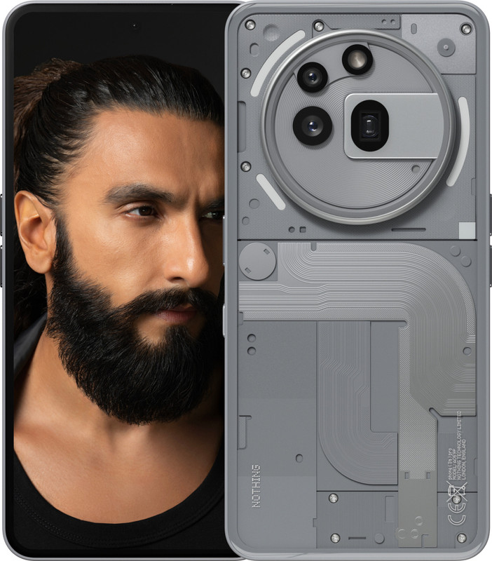 Nothing Phone (3a) Pro (Grey, 256 GB)(8 GB RAM)