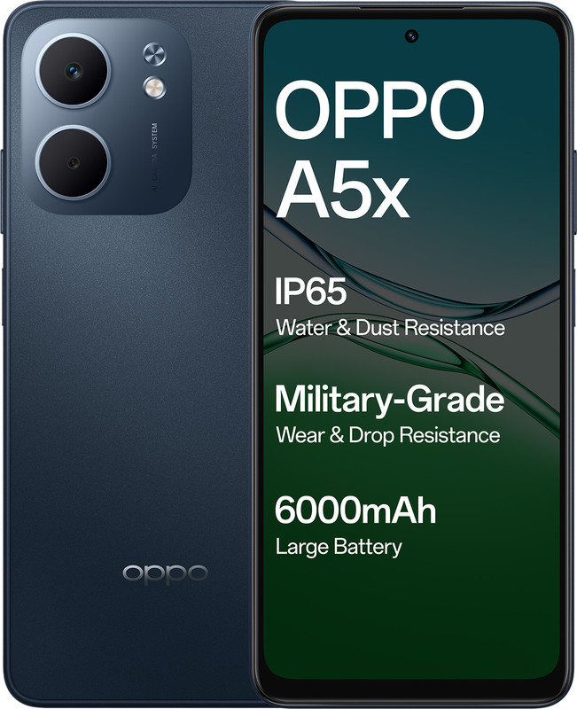 OPPO A5x 5G (Midnight Blue, 128 GB)(4 GB RAM)