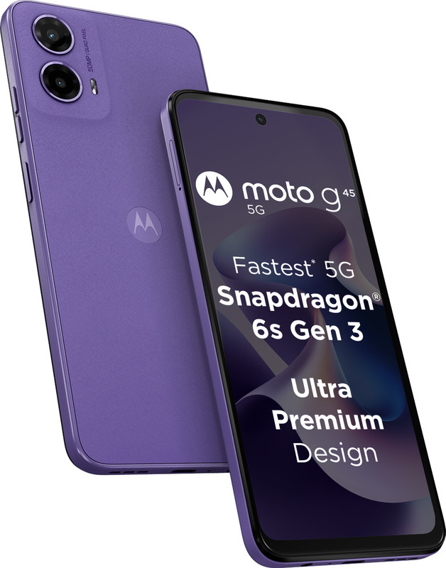 Motorola g45 5G (Pantone Dahlia Purple, 128 GB)(8 GB RAM)