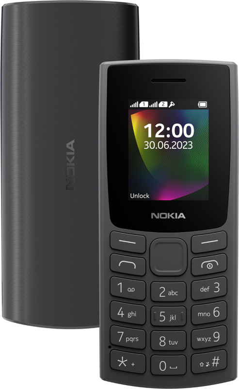 Nokia 106 4G Dual Sim Keypad Phone, Built-in UPI Payments App, MP3 Player(Ocean Blue)