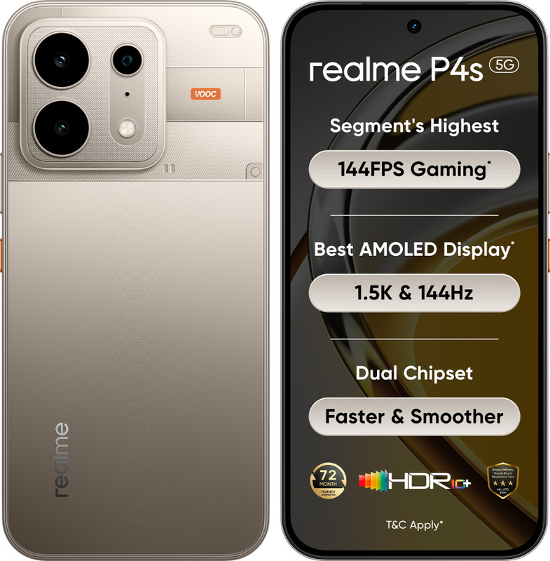 realme P4s 5G (Titanium Gray, 128 GB)(8 GB RAM)