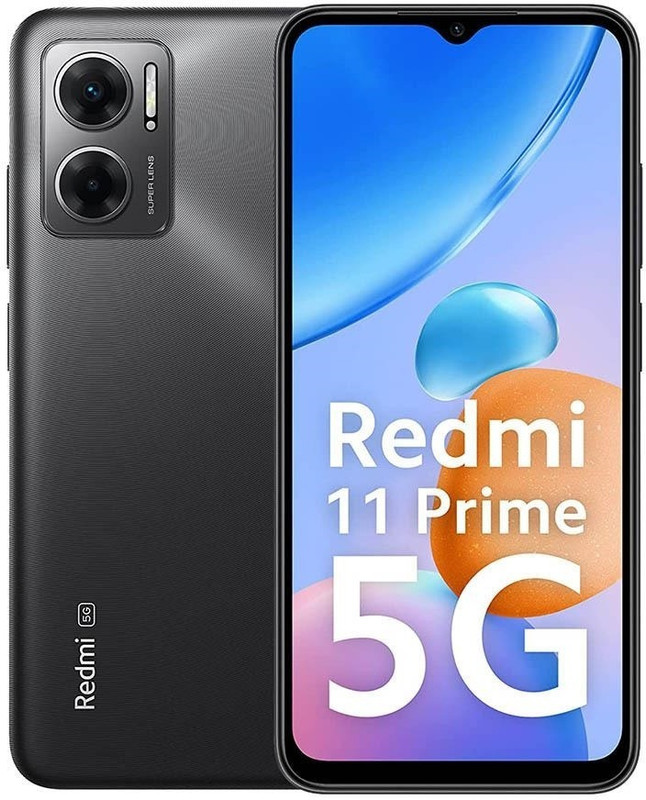 REDMI 11 Prime 5G (Thunder Black, 64 GB)(4 GB RAM)