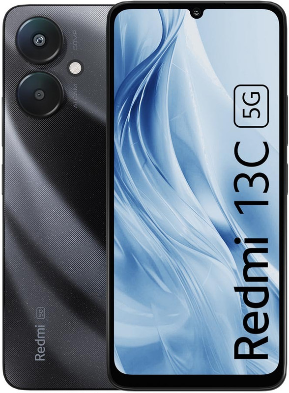 REDMI 13C 5G (Starlight Black, 128 GB)(6 GB RAM)