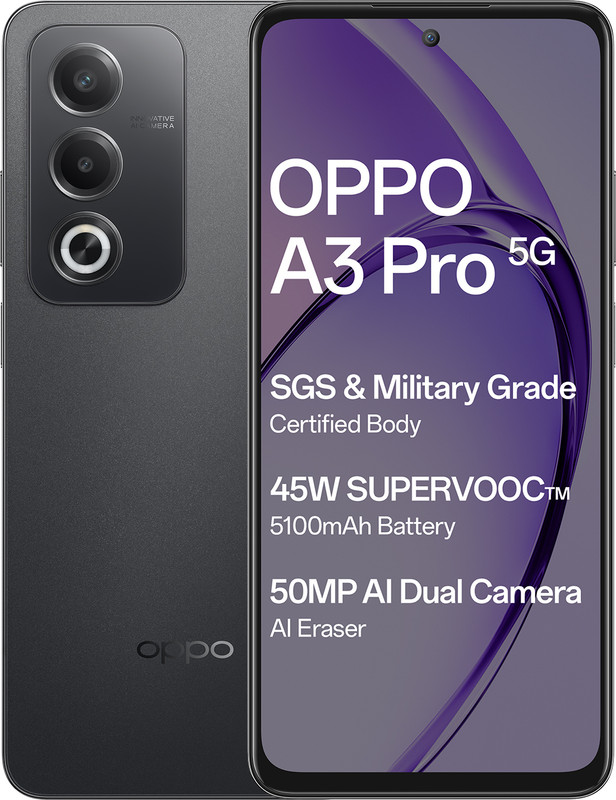 OPPO A3 Pro 5G (Starry Black, 256 GB)(8 GB RAM)