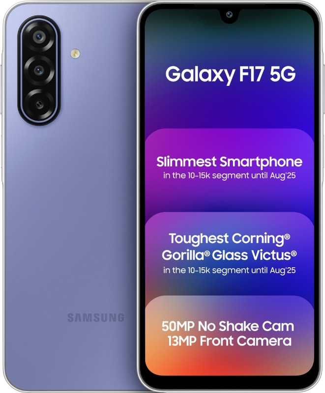 Samsung Galaxy F17 5G (Violet Pop, 128 GB)(6 GB RAM)