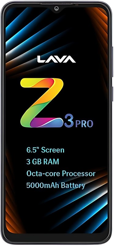 LAVA Z3 Pro (Striped Blue, 32 GB)(3 GB RAM)